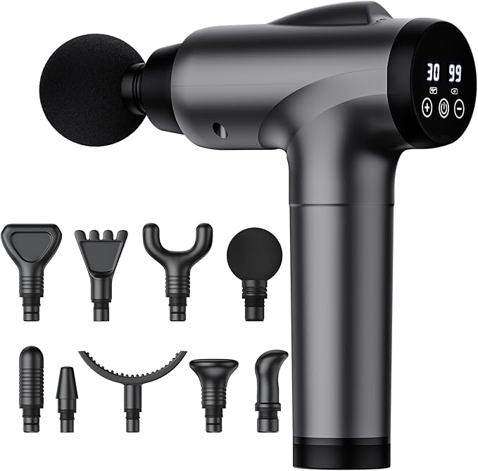 Revibe™ Muscle Massage Gun – High-Performance Relief with Smart Display