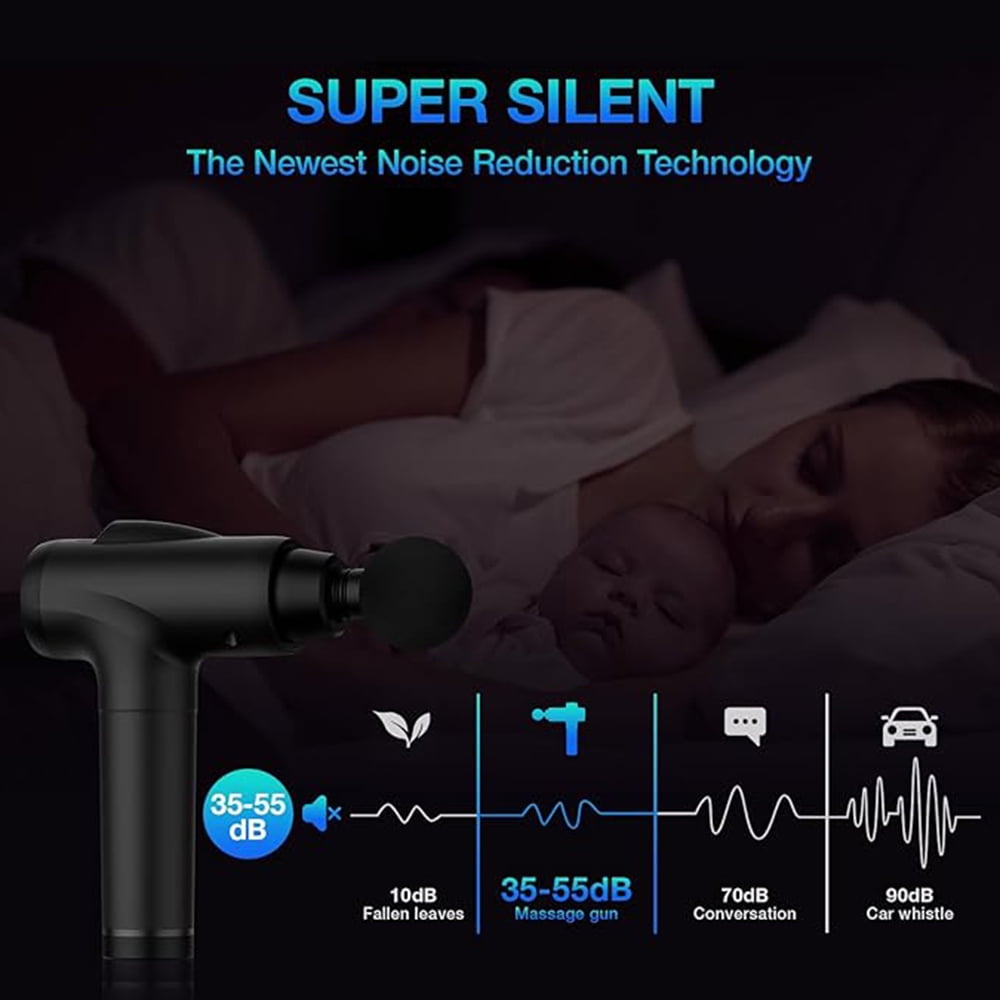 Revibe™ Muscle Massage Gun – High-Performance Relief with Smart Display