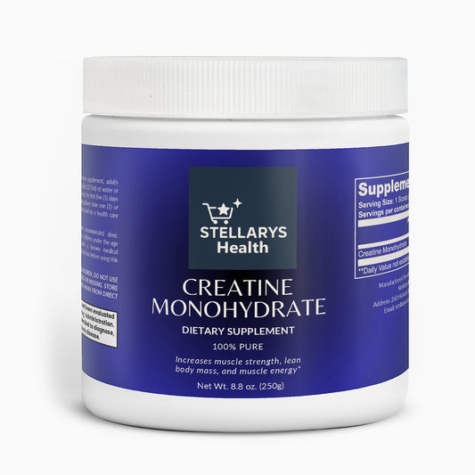 Pure Creatine Monohydrate – Performance Backed by Science