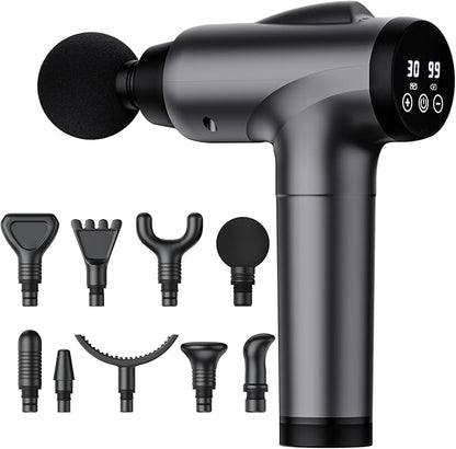 Revibe™ Muscle Massage Gun – High-Performance Relief with Smart Display