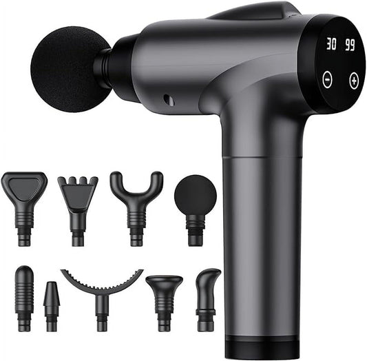 Revibe™ Muscle Massage Gun – High-Performance Relief with Smart Display